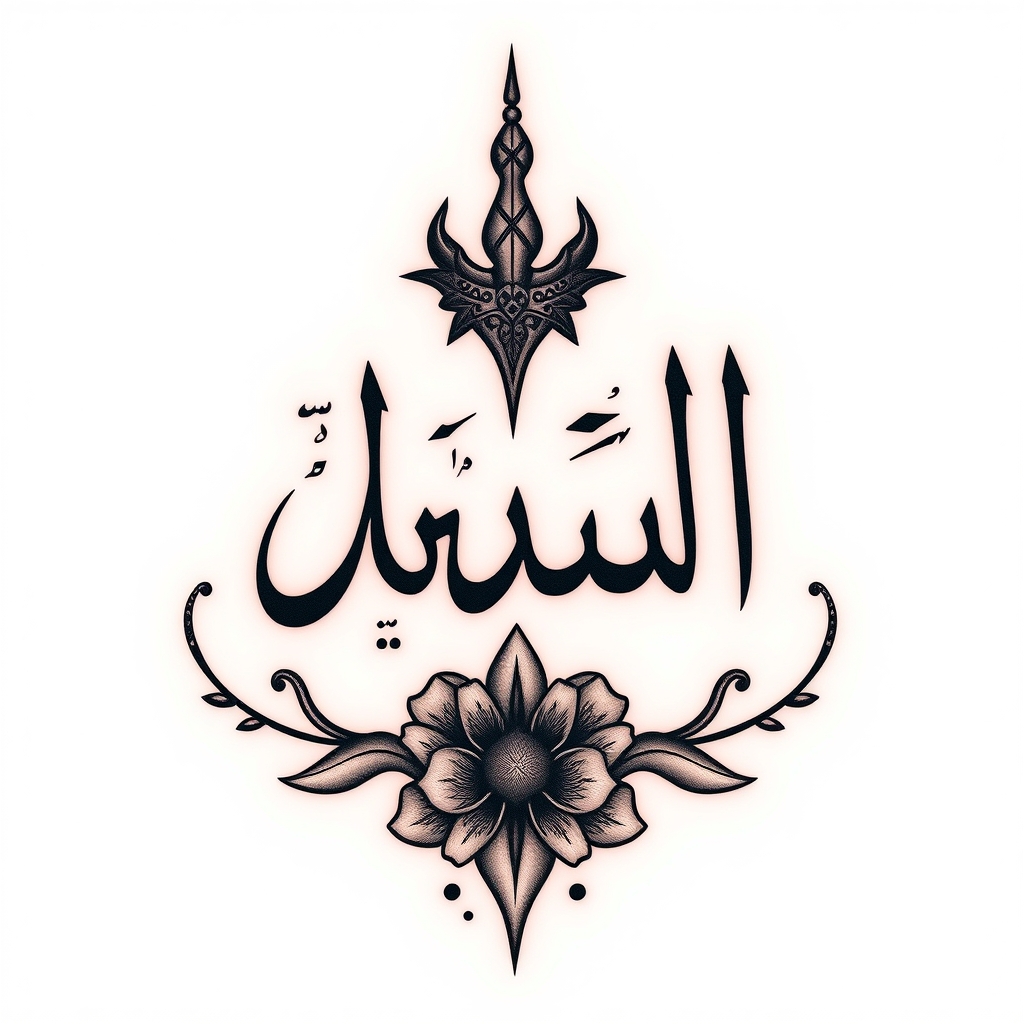 A tattoo design of الامير الصغير in the style of realistic. - little prince tattoo design generated by AI tattoo generator