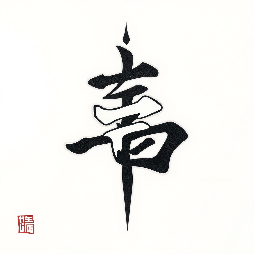 A tattoo design of a a in the style of japanese. - i'm ready to help. what's the tattoo description? tattoo design generated by AI tattoo generator