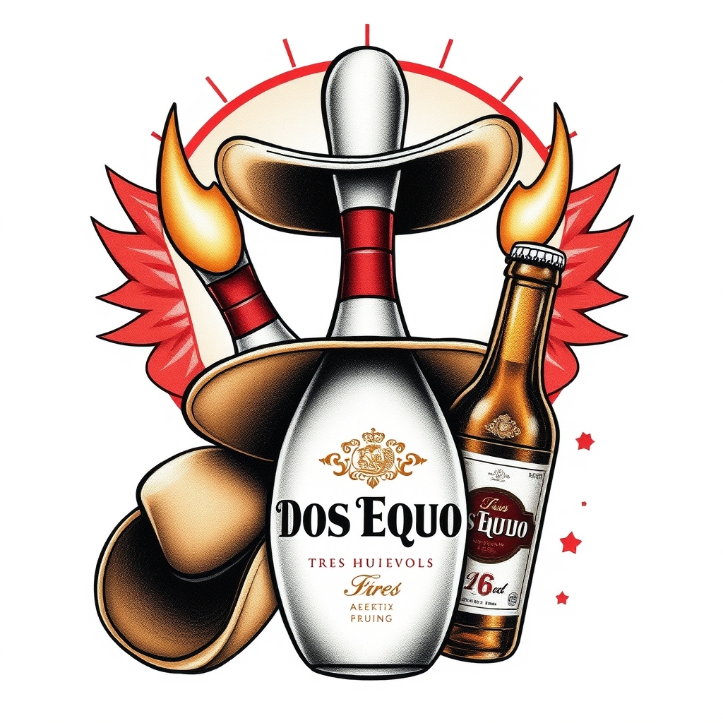 realistic style pop culture icons tattoo design - AI generated tattoo art for inspiration