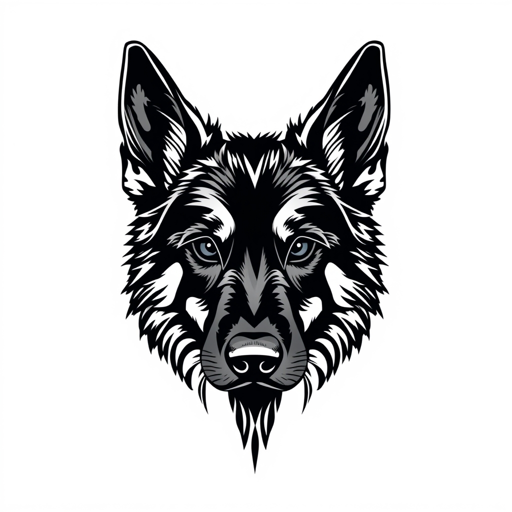 animals minimalist tattoo design