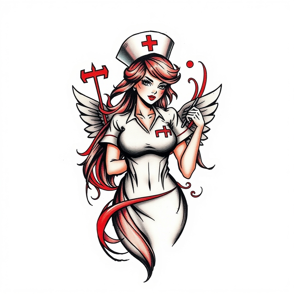 occupation abstract tattoo design