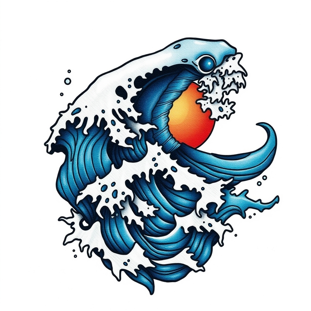 what is the tattoo description? abstract tattoo design