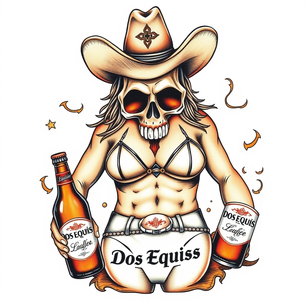 pop culture references surrealistic tattoo design