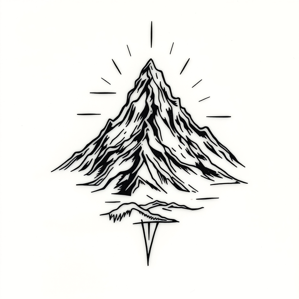 what's the tattoo description? traditional tattoo design